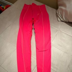 Pink gymshark leggings